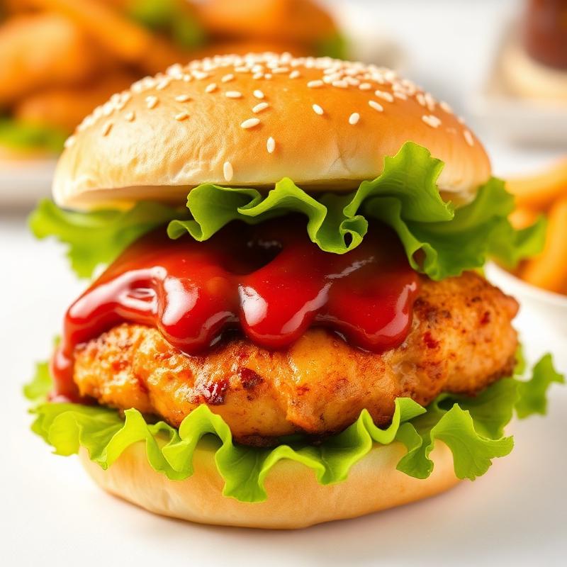 BBQ Chicken Burger