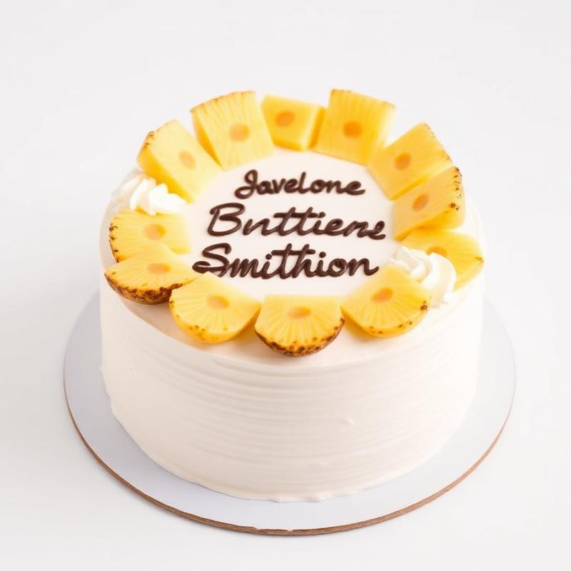 Pineapple Celebration Cake